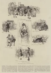 Die neue Oper, Manon, im Drury-Lane-Theater